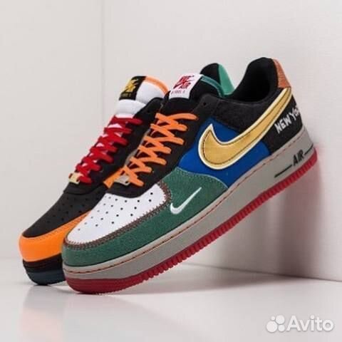 Кроссовки Nike Air Force 1 Разноцветные