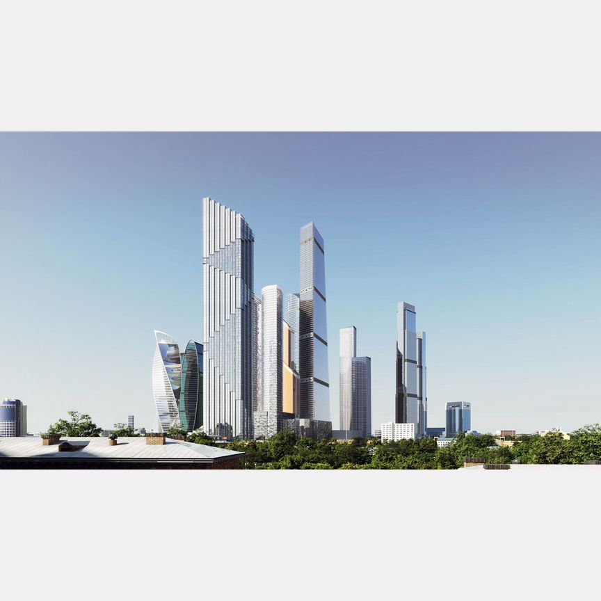 2-к. квартира, 82,5 м², 53/85 эт.