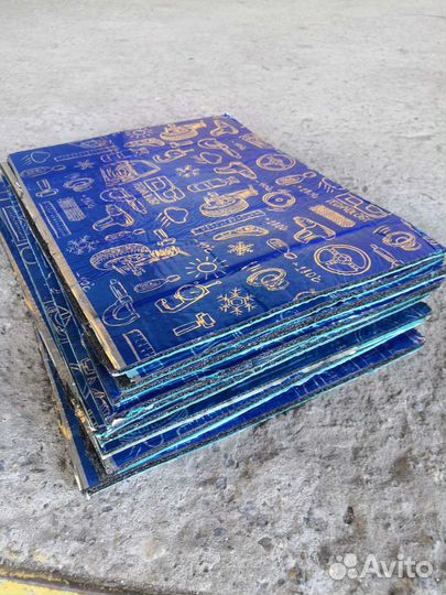 Шумоизоляция бюджетная 20 листов 5мм