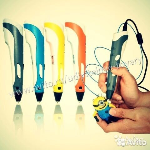 3D ручка Spider Pen Start, оранжевая,с гарантией