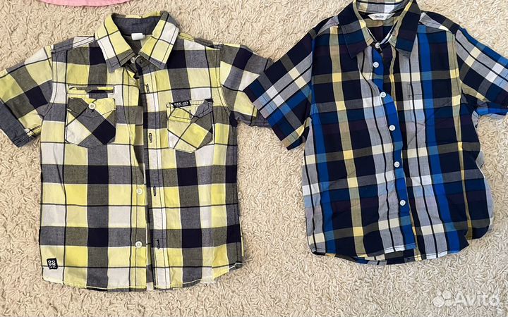 Рубашки для мальчика р.110-116