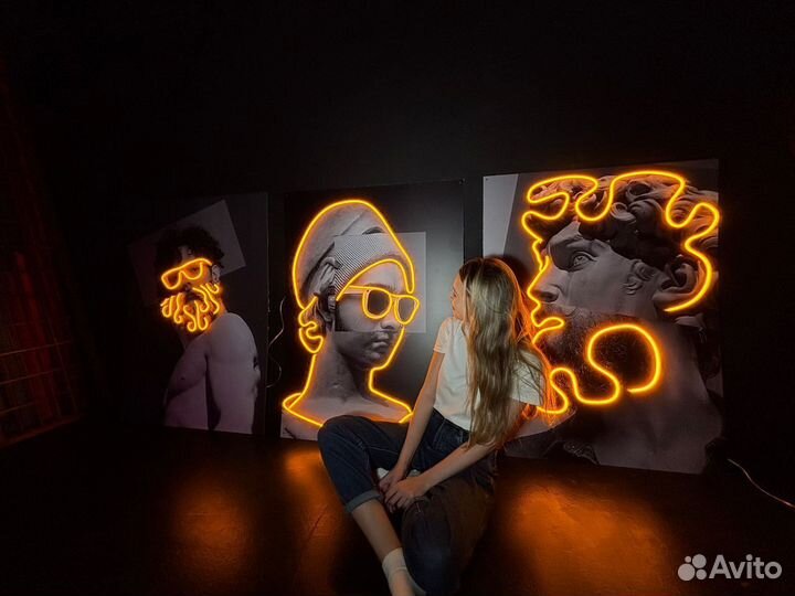 Неоновая вывеска неон вывески