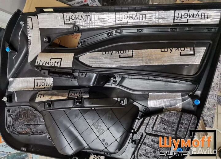 Шумоизоляция дверей