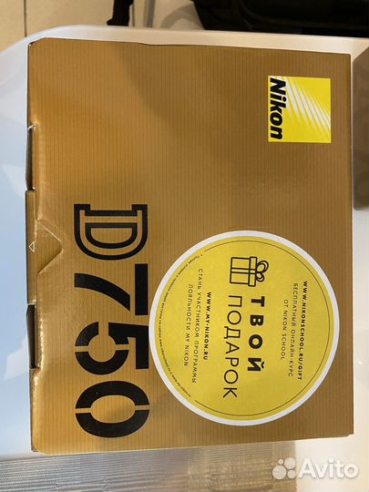 Фотоаппарат nikon d750+объективы