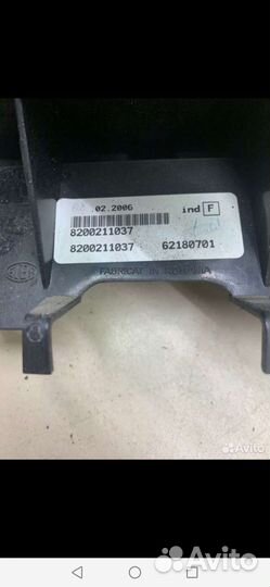 Фонарь задний Renault logan 1