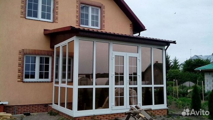 Балконы французкое остекление