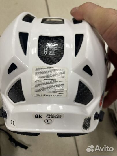 Шлем хоккейный reebok 11k