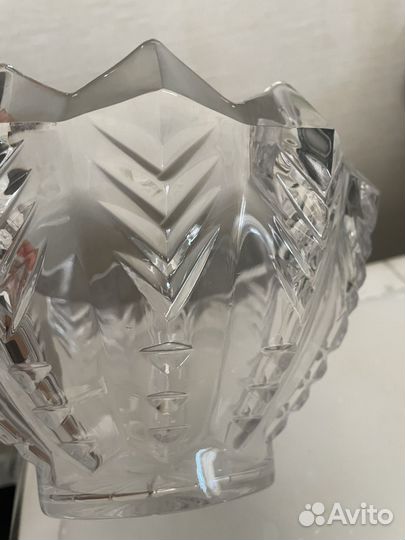 Ваза для фруктов хрусталь