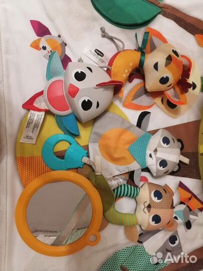 Развивающий коврик tiny love сказочный лес