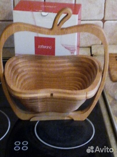 Продается деревянная ваза для фруктов, конструктор