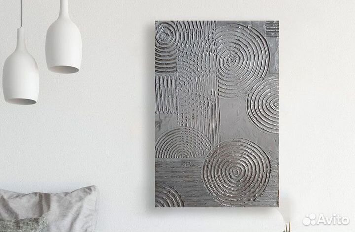 Интерьерная картина текстурная. 