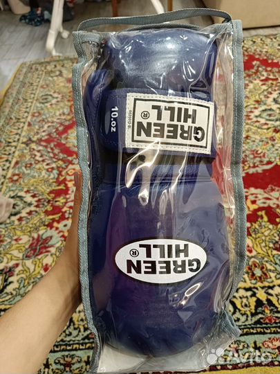 Боксерские перчатки 10 oz натуральная кожа