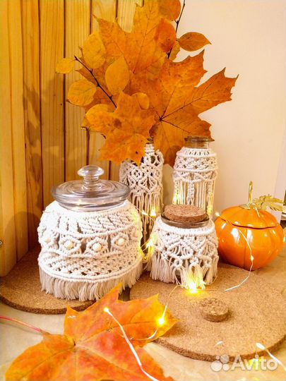 Вазочки, баночки, подсвечники