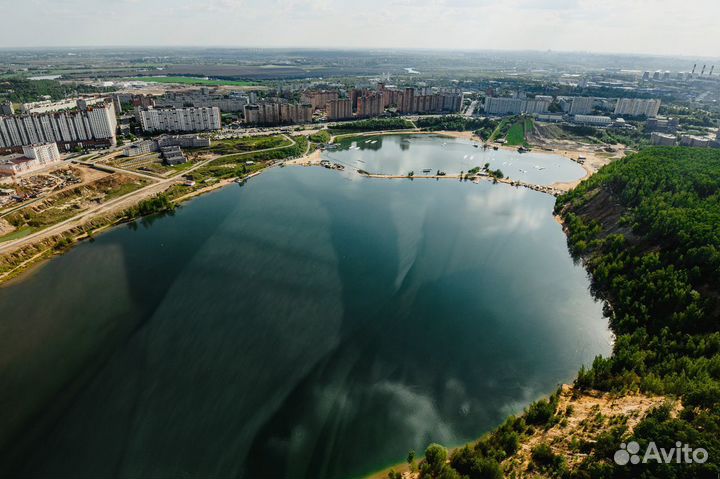 Полет на самолете над Нижним Новгородом, свидание