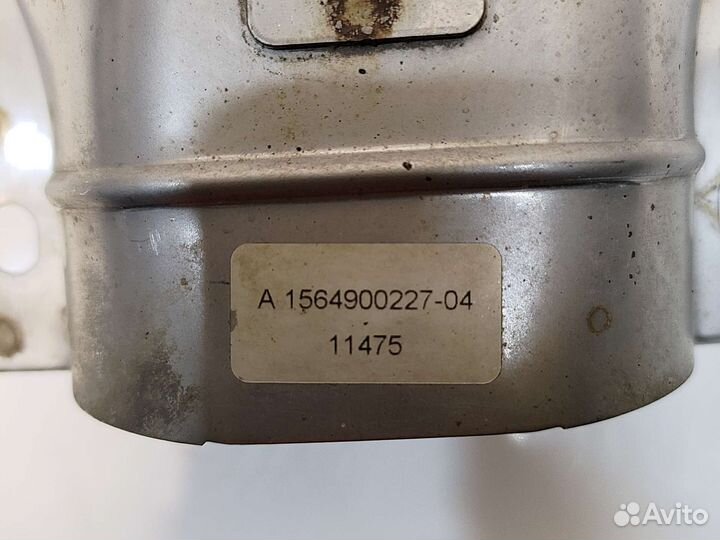 Насадка на глушитель правая Mercedes X156 GLA