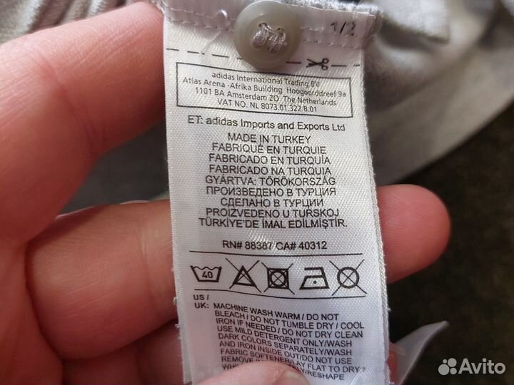 Polo мужское adidas