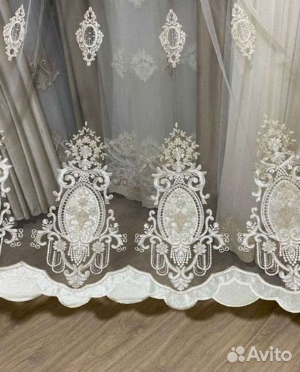 Шторы тюль Италия 5м
