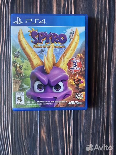 Spyro reignited trilogy ps4 диск
