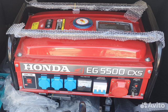 Бензогенератор Honda eg5500cxs купить в Казани | Товары для дома и дачи ...