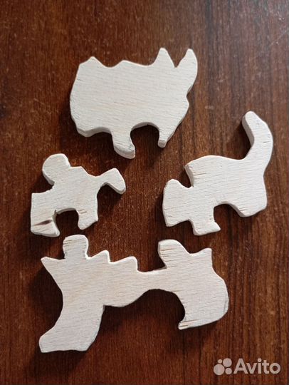Деревянные пазлы на заказ