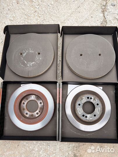 Тормозные диски kia optima 4 оригинал