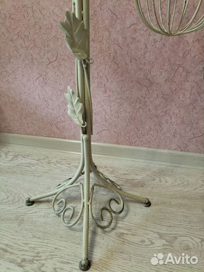 Подставка для цветов напольная металлическая