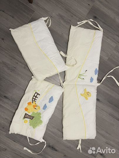 Одеяло детское бортики