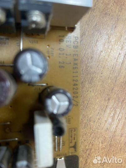 Блок питания eax61124202/2 rev 1.1