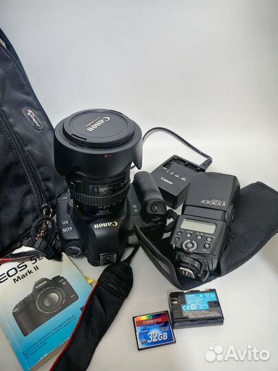Зеркальный фотоаппарат canon eos 5 d mark ii