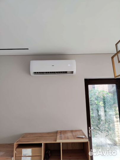 Установка сплит систем,Закладка трассы, Альпинист