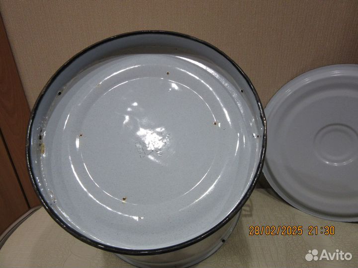 Ведро эмалированное 14 литров СССР