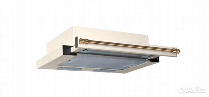 Вытяжка встраиваемая Elikor Интегра кремовый 60 см