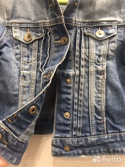 Джинсовая куртка zara