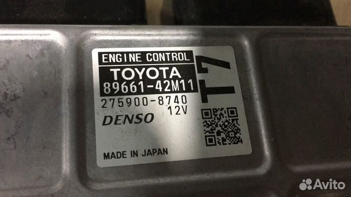 Эбу управления двигателем раф4 8966142W20 U760F 2a