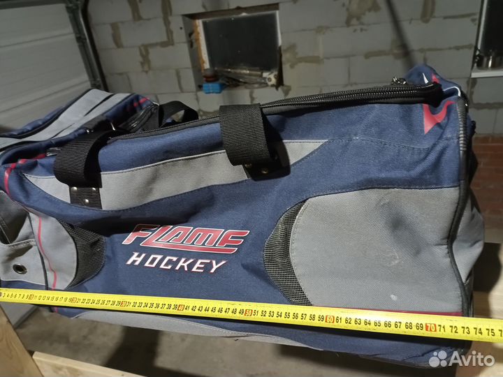 Хоккейный баул на колесах детский