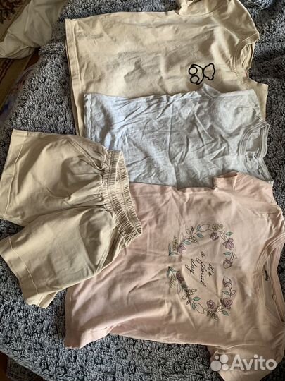 Пакет одежды на девочку 116-122рр