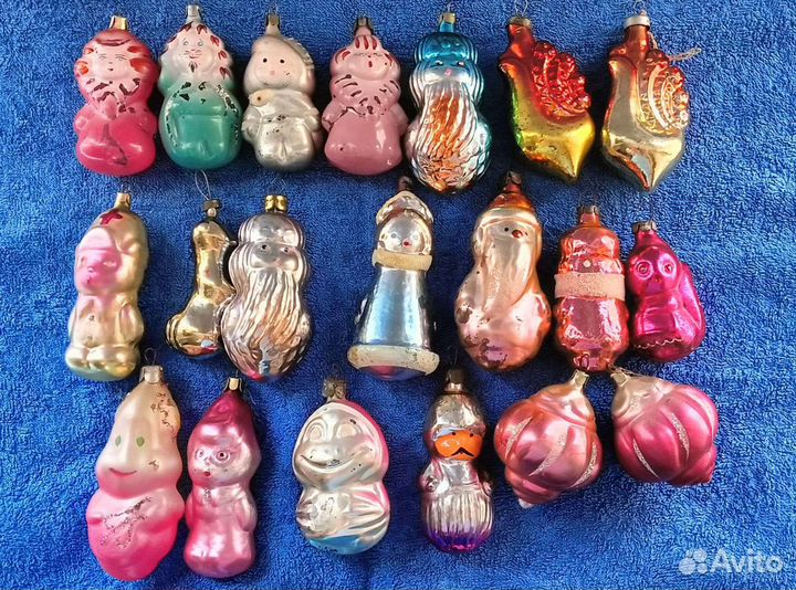 Елочные игрушки СССР