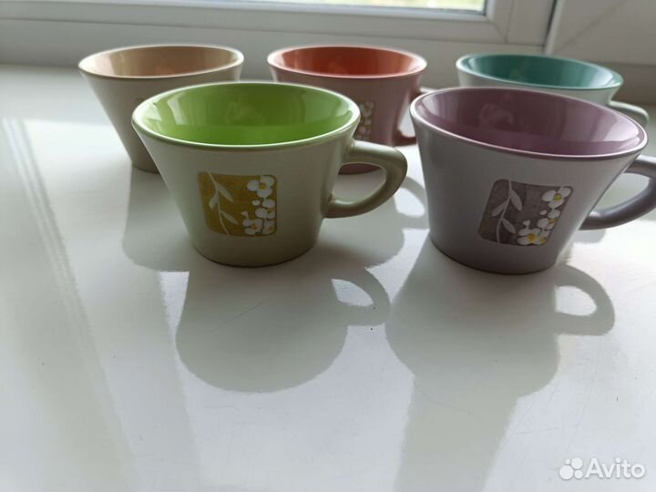 Новый набор чашек + набор кружек