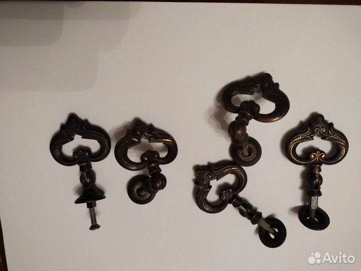 Ручки для мебели СССР 10 шт
