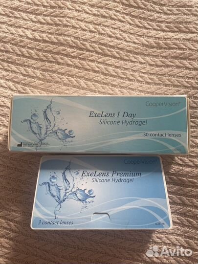 Линзы контактные