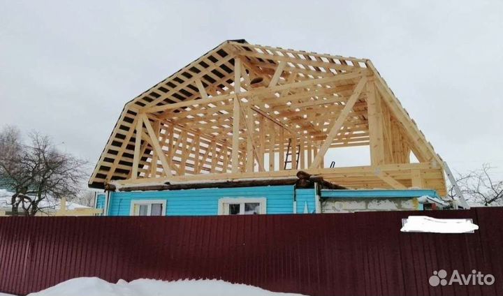 Ремонт крыши и строительство домов