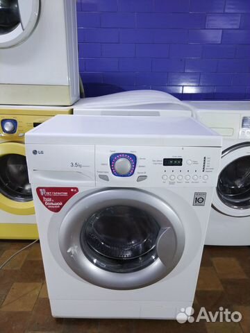 Узкая стиральная машина LG