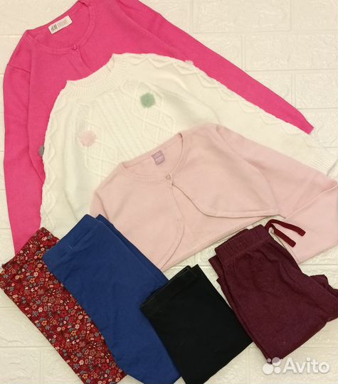 Пакет вещей на девочку 122/128