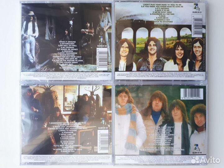 CD диски Smokie, Chris Norman, Suzi Quatro