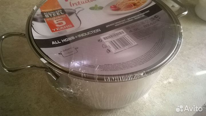 Кастрюля Tefal Intuition G6 4.9 л 24 см