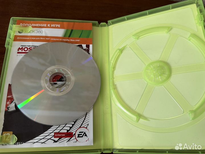 Диск Need for speed. Most wanted. xbox 360