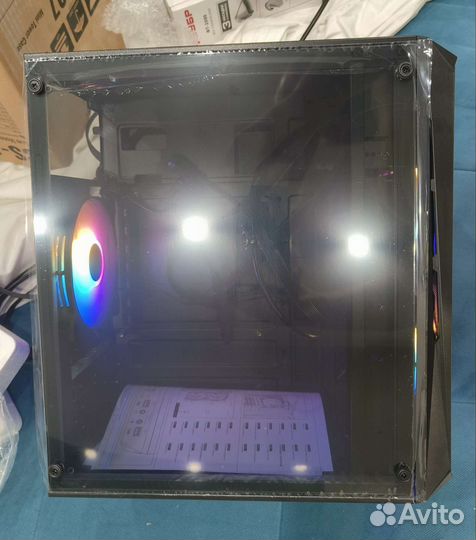 Корпус для пк AeroCool CS-107 RGB