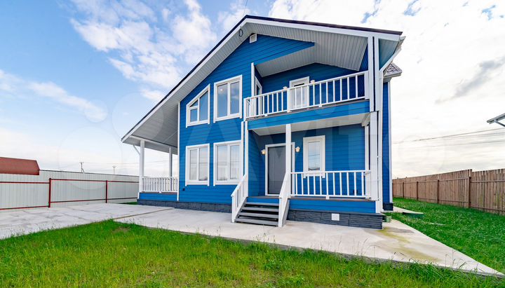 Дом 177,2 м² на участке 8 сот.