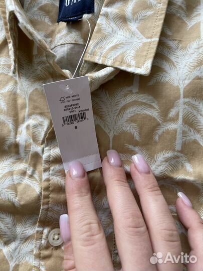Рубашка Gap новая