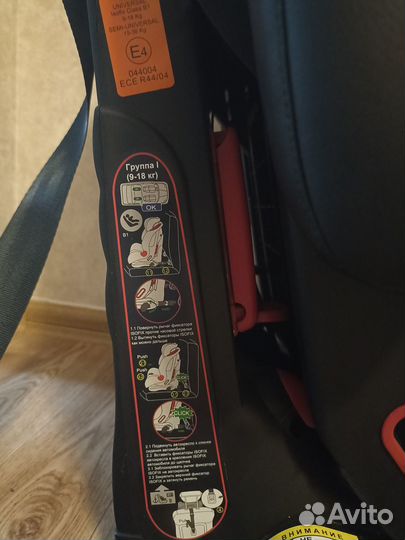 Детское автокресло от 9 до 18 кг